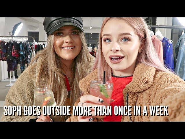 NEW LAUNCHES, BURGERS + MAKEUP (kind of a weekly vlog) | sophdoesvlogs