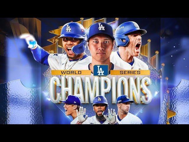 LA Dodgers We Are The Champions Queen World Series 2024