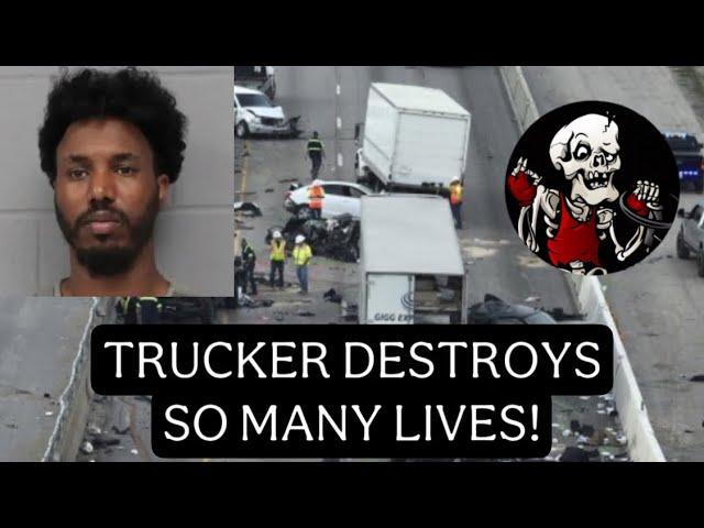 TRUCKER DESTROYERS SO MANY LIVES IN TEXAS.