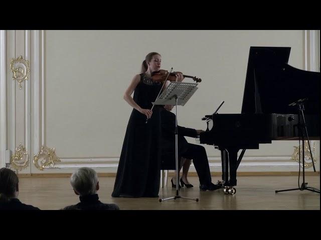 A. Schnittke Sonata №1 (1963) Artyugina Olga and Izotov Evgeny