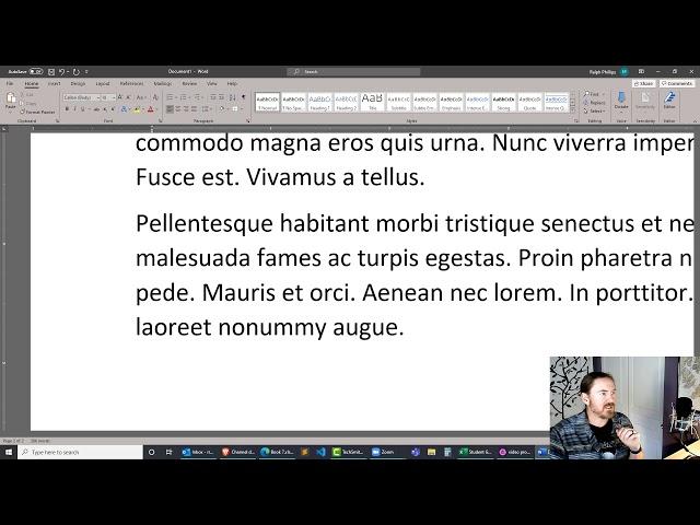 Generate Random Text or Lorem Ipsum Text in Word