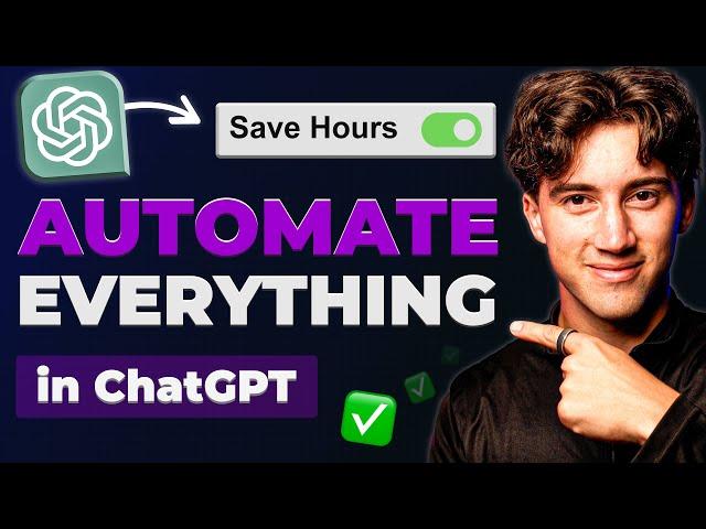 Automate ANY task using ChatGPT! (with GPT actions feature)