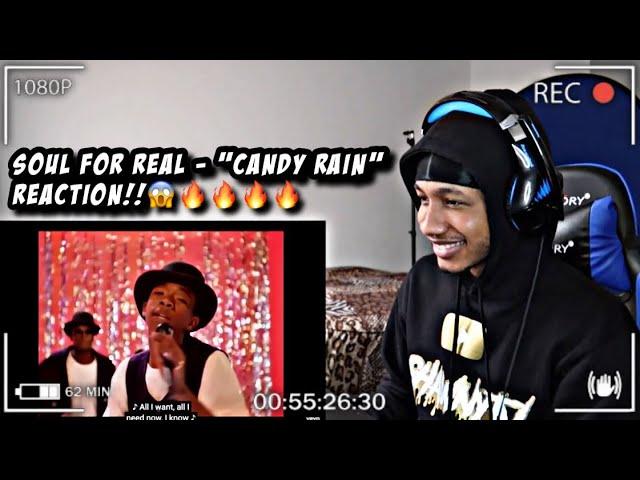 Soul For Real - Candy Rain | REACTION!! TOO FIREEE!