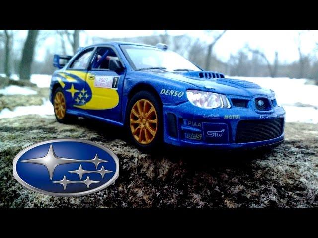 Subaru Impreza WRC 2007 Sport Car Toy Model | Kinsmart Cars Collection