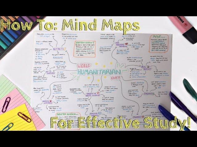 How to Make The PERFECT Mind Map and STUDY EFFECTIVELY! | Eve