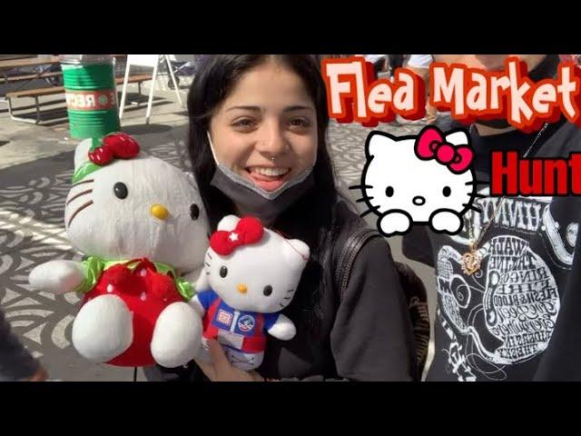 Flea Market Vlog l Hello Kitty Hunt! ️