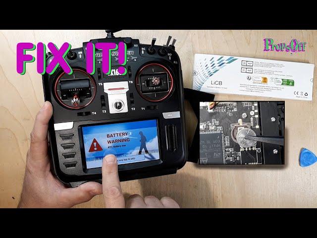 Radiomaster Internal Battery Replacement How To