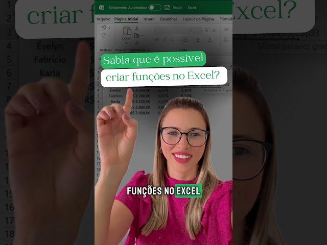 Crie funções personalizadas no Excel!