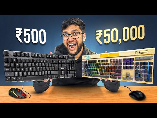 Rs 500 vs Rs 50,000 Gaming Keyboard and Mouse