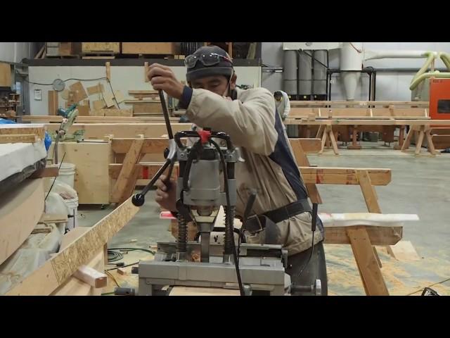 A Day in Daizen (Sophisticated timber frame production)