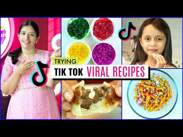 Trying TiKToK Viral Food Recipes | CookWithNisha