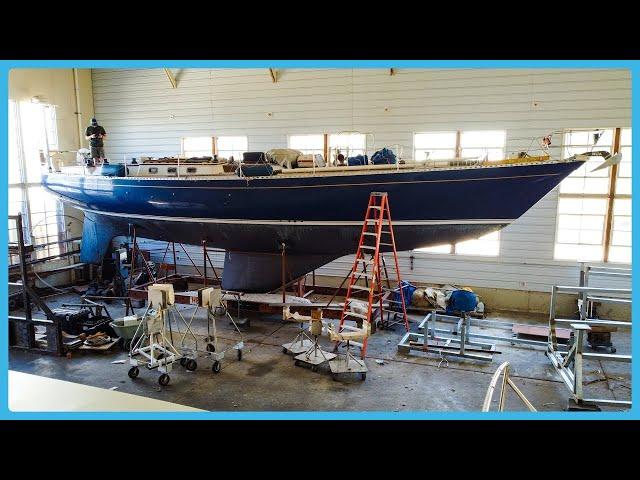 DIRT CHEAP Fifty-Foot Custom DREAM Yacht! Is She Worth It? [Full Tour] Learning the Lines