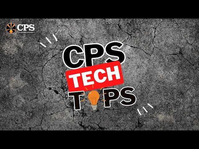 CPS Tech Tip: Hand Grinding