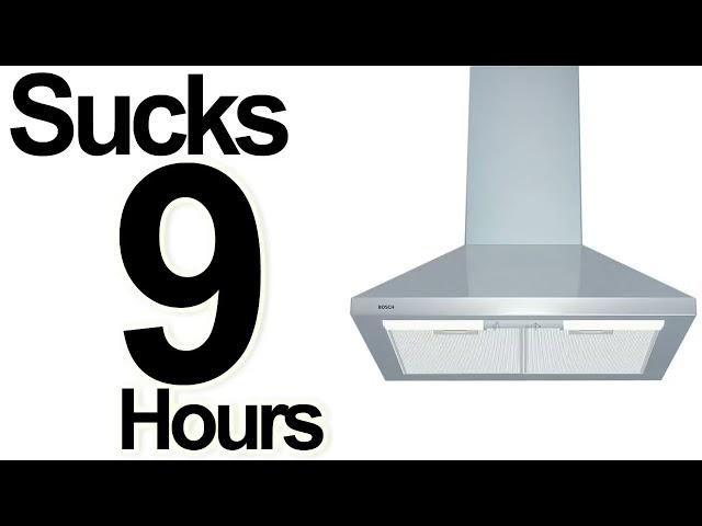 Hood Fan Sound, Range Hood, Ventilation Fan, Cooker Hood, Extractor Hood, ASMR