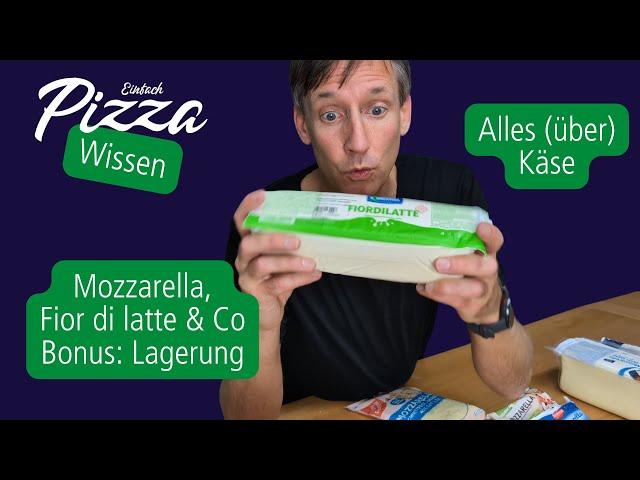 Muss es Fior di latte sein? Oder reicht normaler Mozzarella? Alles über Pizzakäse.