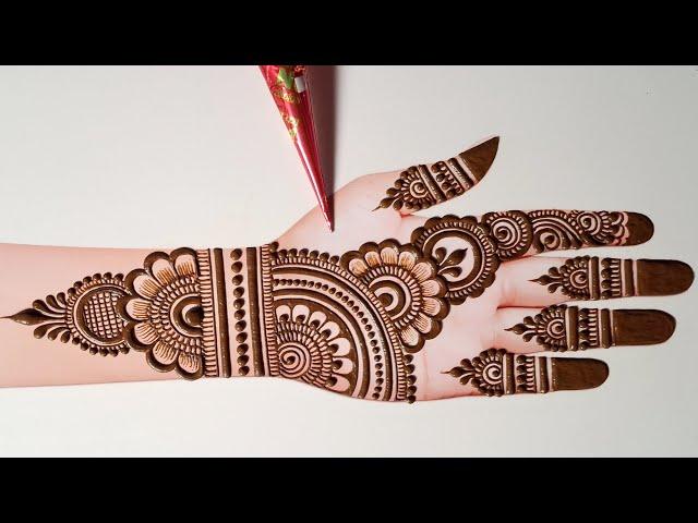 New simple mehndi design front hand | eid mehndi | stylish easy mehndi design | mehandi | mehndi