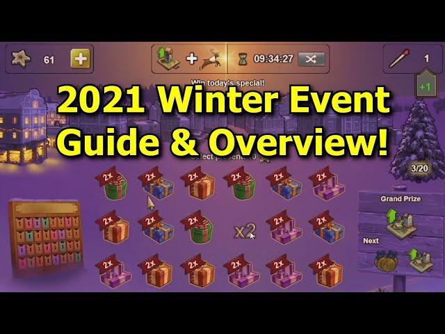 Forge of Empires: 2021 Winter Event Guide & Overview! Mechanics, Prizes & More! (+My Hospital Story)