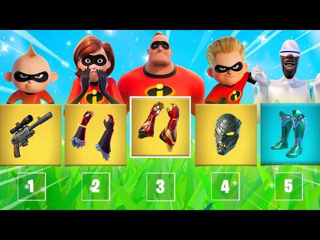 The *RANDOM* INCREDIBLES Challenge in Fortnite