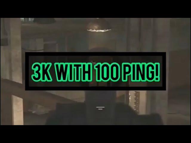 3K With 100 Ping! #Shorts (Call Of Duty Warzone)