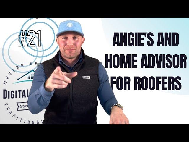 Roofing Leads From Angie’s List, Home Advisor, etc.