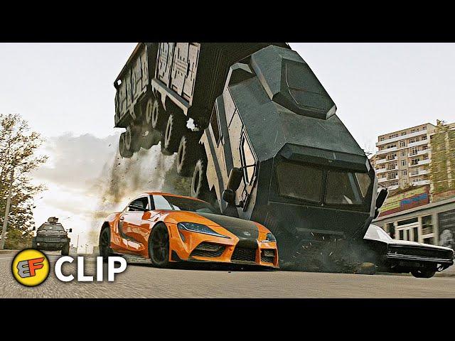 Dom & Jakob Flip the Truck Scene | F9 The Fast Saga (2021) Movie Clip HD 4K