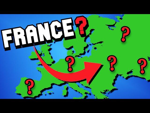 I Tried Finding European Countries WITHOUT Borders