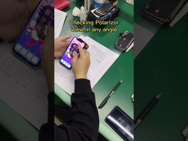 Teevo always make strict inspection for all phone screen according quality specification from iFixit