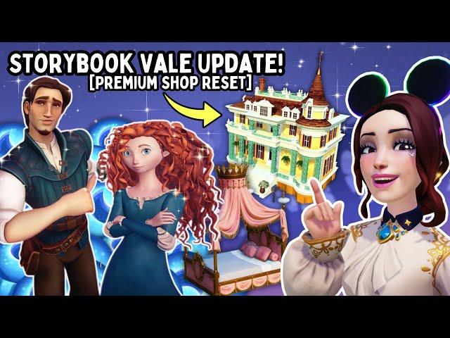 NEW Premium Items! Storybook Vale Has Arrived! Disney Dreamlight Valley | DLC Update Day