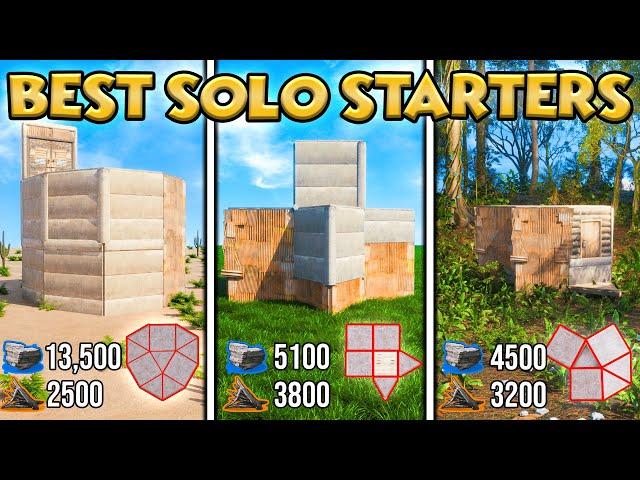I tested the 5 BEST SOLO starter bases - Rust