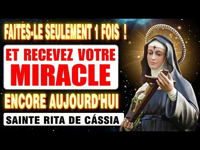 PRIÈRE TRÈS PUISSANTE À SAINTE RITA DE CÁSSIA - FAITES-LE ET VOUS VERREZ LE MIRACLE SE PRODUIRE