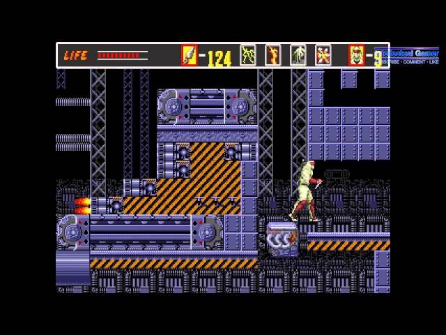 The Revenge Of Shinobi, Super Shinobi Complete Sega Genesis Hardest Mode Longplay Walkthrough