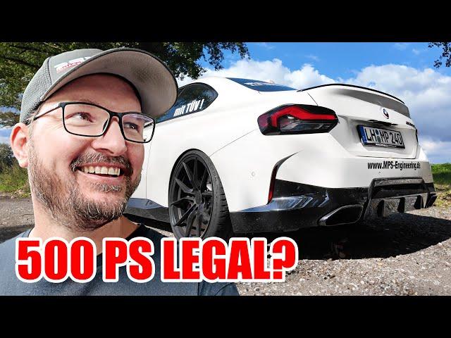 500PS? Legal? BMW M240i G42 - MPS-Engineering