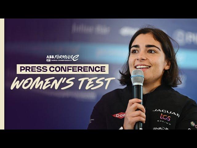 Formula E's Women's Test Press Conference  | Pre-Season Testing