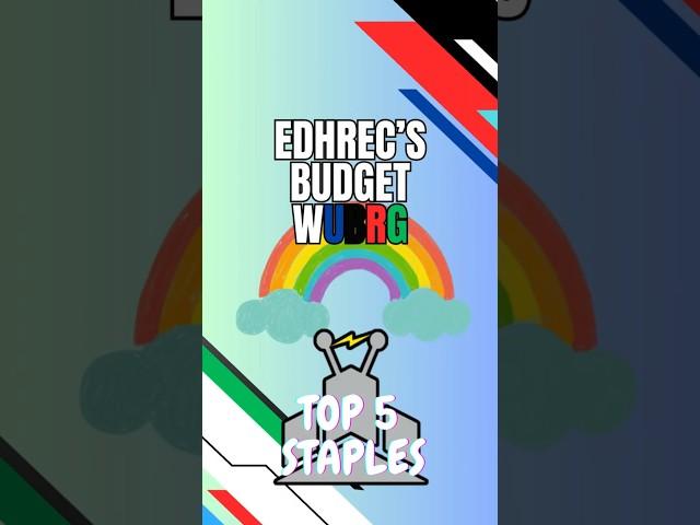 EDHrec’s Budget WUBRG Staples (Under $2)  #budgetmtg #mtg  #magicthegathering #wubrg