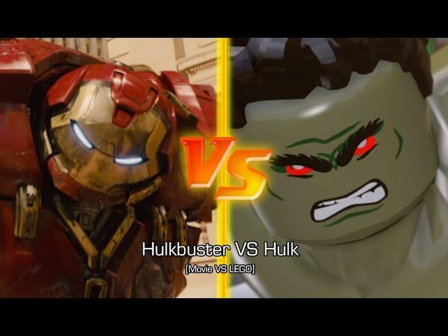 [PS4] Hulkbuster VS Hulk [Movie VS LEGO]