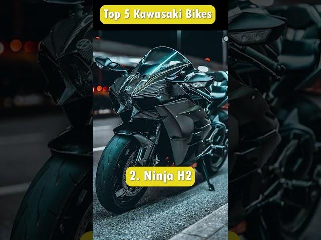 Top 5 Kawasaki Bikes in India || #shorts