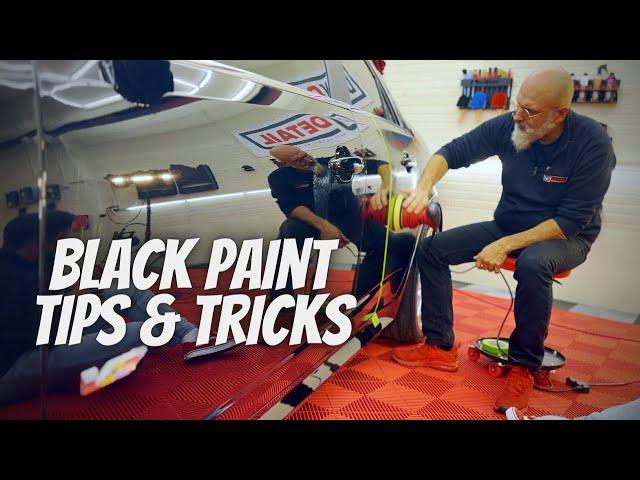 How to polish a BLACK car: techniques, tricks (and mistakes to avoid)! #detailing #diydetail