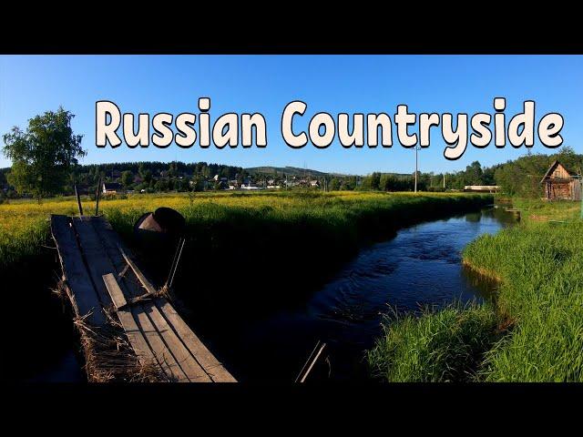 Walking Around Russian Countryside | Russian Nature | Rural Russia | Деревни России, Сагра