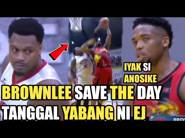 GINEBRA BROWNLEE SAVE THE DAY | TANGGAL YABANG NI EJ ANOSIKE | IYAK SI ANOSIKE !