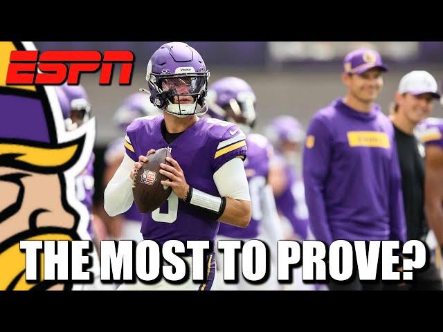 ESPN: JJ McCarthy the QB with Most to Prove in the NFC North