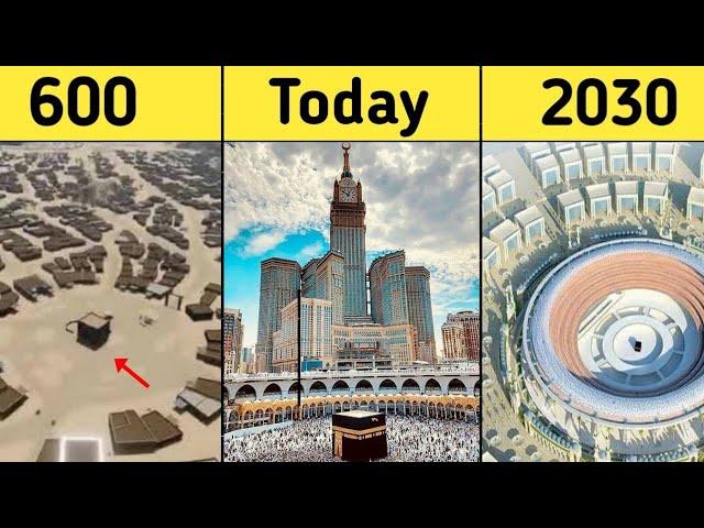 Evolution of Makkah 600 - 2030 | Future structure of Kaaba | History of Makkah