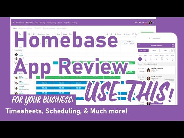 Homebase App Review and Overview [Free Scheduling and Time Tracking]