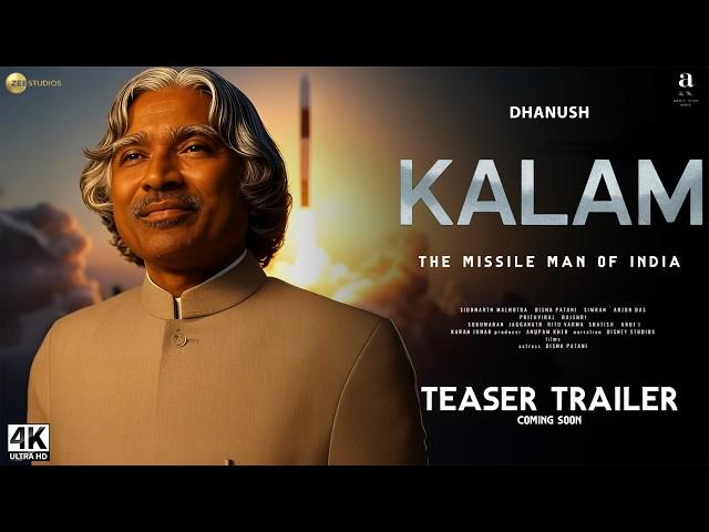 KALAM : The Missile Man Of India - Official Trailer | Dhanush | APJ Abdul Kalam Biopic Movie Trailer
