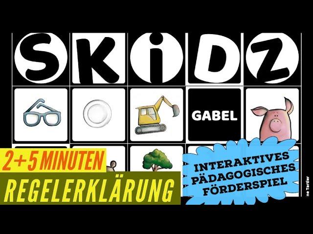 SKIDZ Regeln Anleitung Erklärung Brettspiel Koop pädagogisches Förderspiel