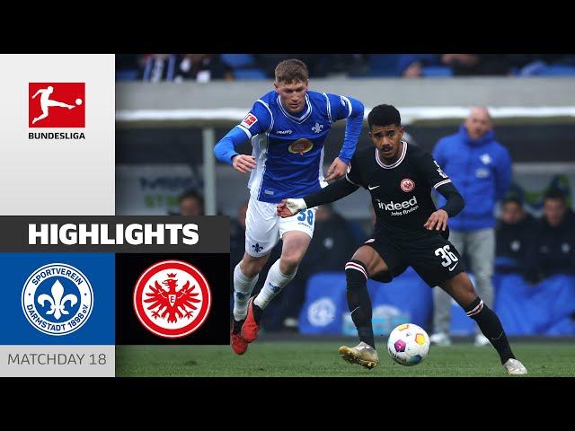 Darmstadt 98 - Eintracht Frankfurt 2-2 | Highlights | Matchday 18 – Bundesliga 2023/24