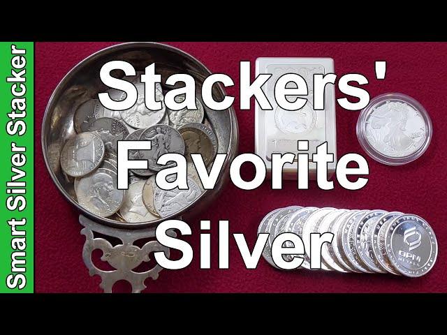 The Most Popular Types of Silver Bullion For Smart Silver Stackers