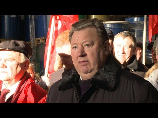 Выступление Владимира Кашина на отправке 78-го гуманитарного конвоя