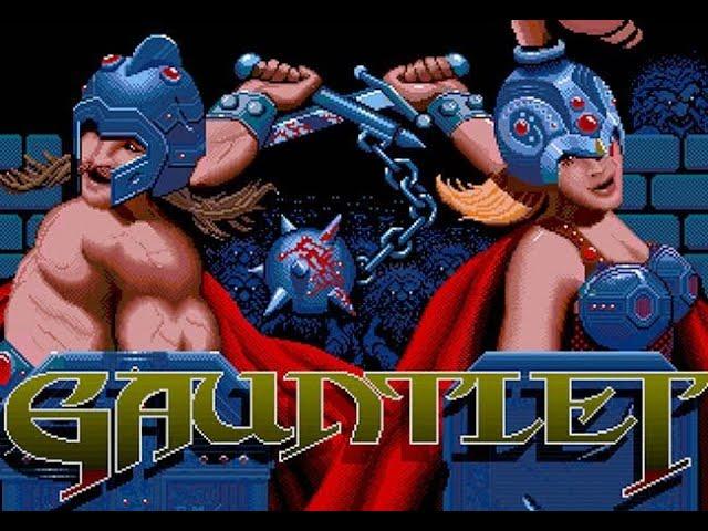 Gauntlet (Arcade) 100 levels Playthrough longplay retro video game