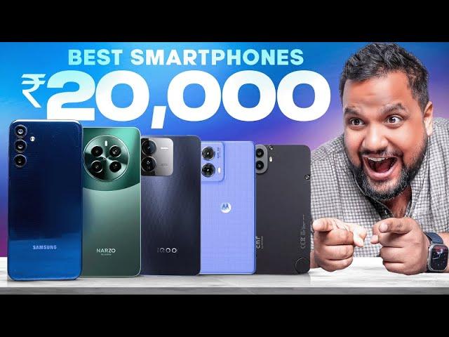 Top 5 Best Phones Under Rs 20,000 - Fresh Collection!