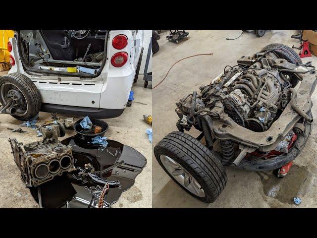 Fixing the Cheap Smart Car (Full Engine Teardown) [4K]